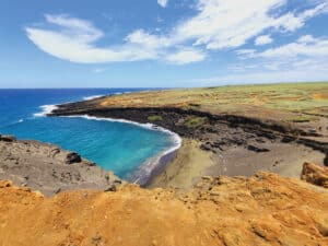 Hawaiian ocean landscape