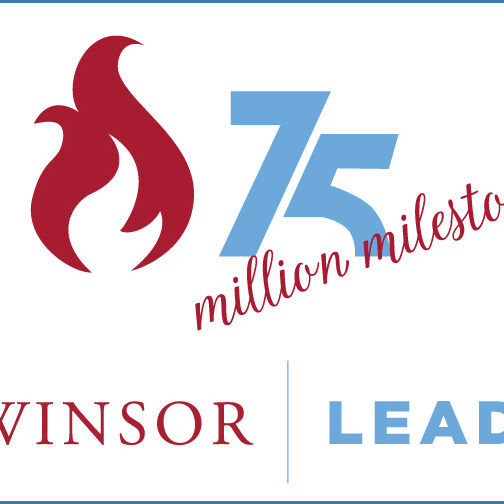 Winsor Leads $75M milestone