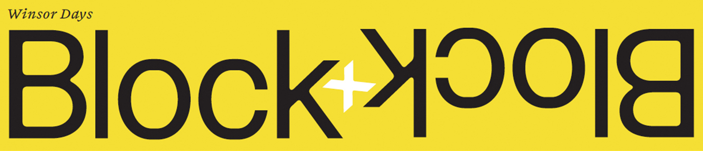 yellow block with black text